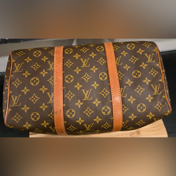 COA INCLUDED -- Louis Vuitton Brown Monogram Saxe Souple 35 - Picture 3 of 16